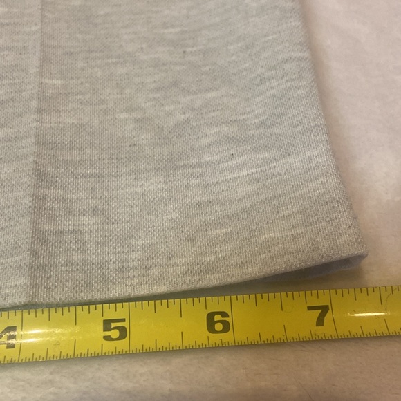 J.FERRAR NWT Size 32x30 Light Gray Slim 360 Flat Front Stretch Knit Pants - Picture 5 of 8